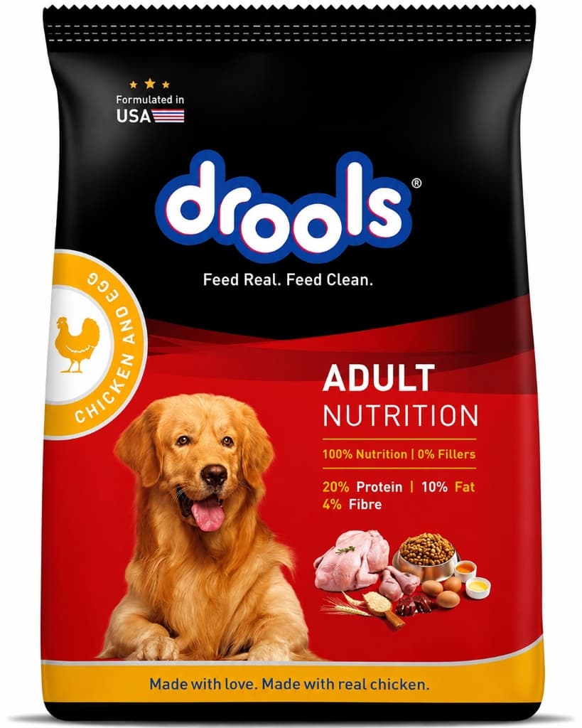 Drools Chicken and Egg Adult Dog Food
